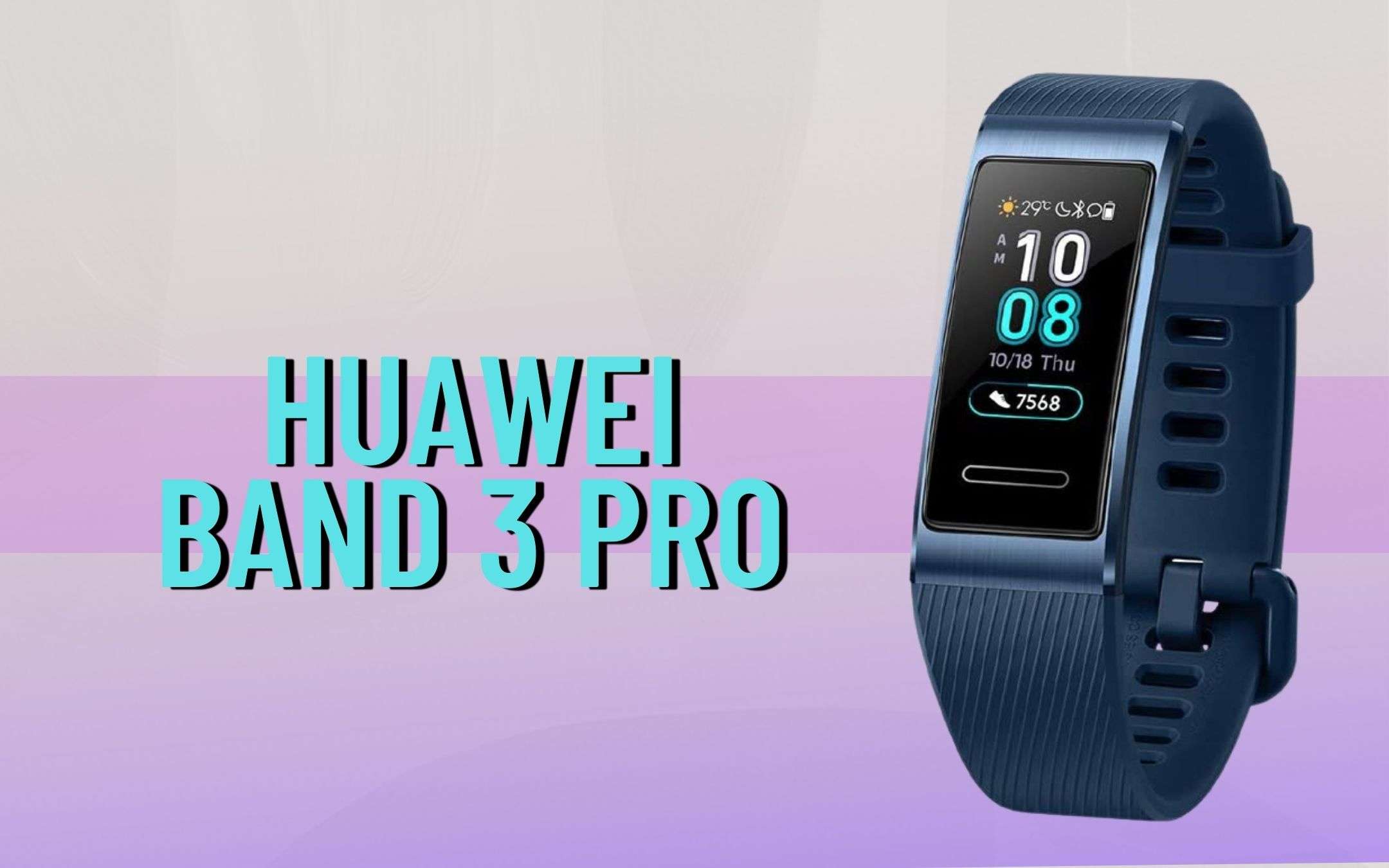 Huawei band 3 видео обзор