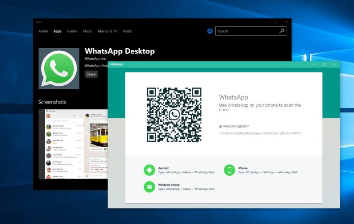 WhatsApp Desktop Windows 11