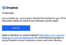 phishing Dropbox